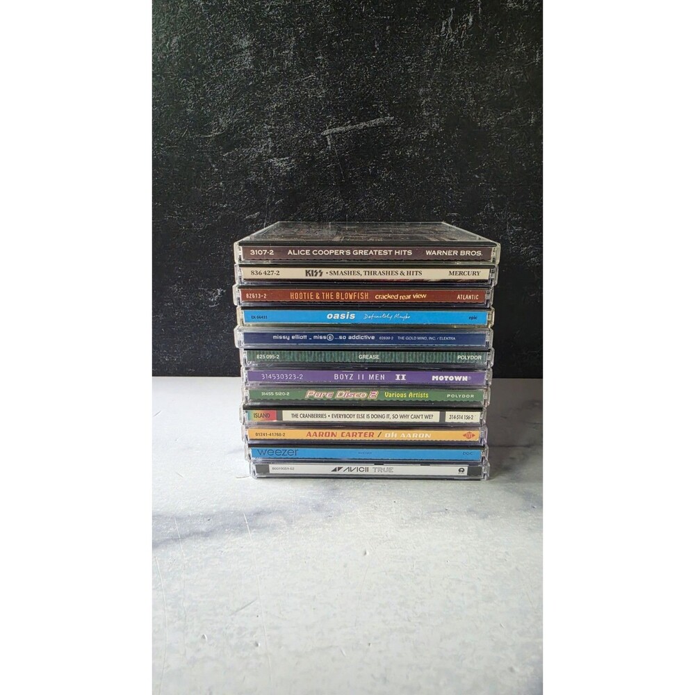 Empty Lot Of 12 Cd Cases READ Description